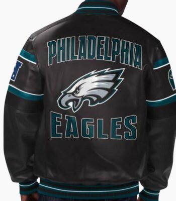 NFL Philadelphia Eagles Multicolor Leather Jacket