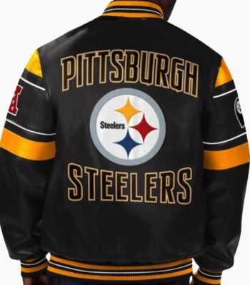 NFL Pittsburgh Steelers Leather Jacket