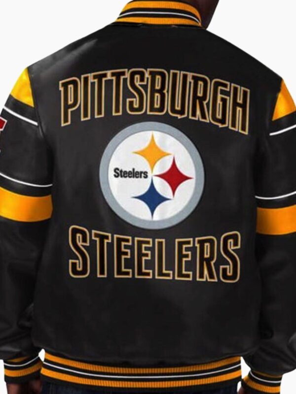 NFL Pittsburgh Steelers Leather Jacket