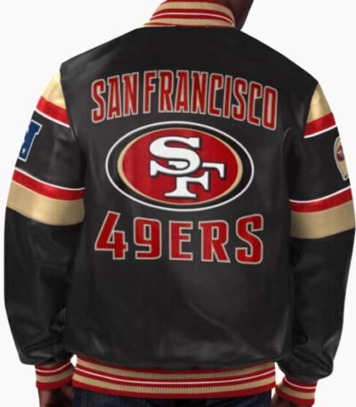 NFL San Francisco 49ers Multicolor Leather Jacket