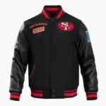 NFL San Francisco 49ers Retro Classic Ribbed Wool Varsity Jacket