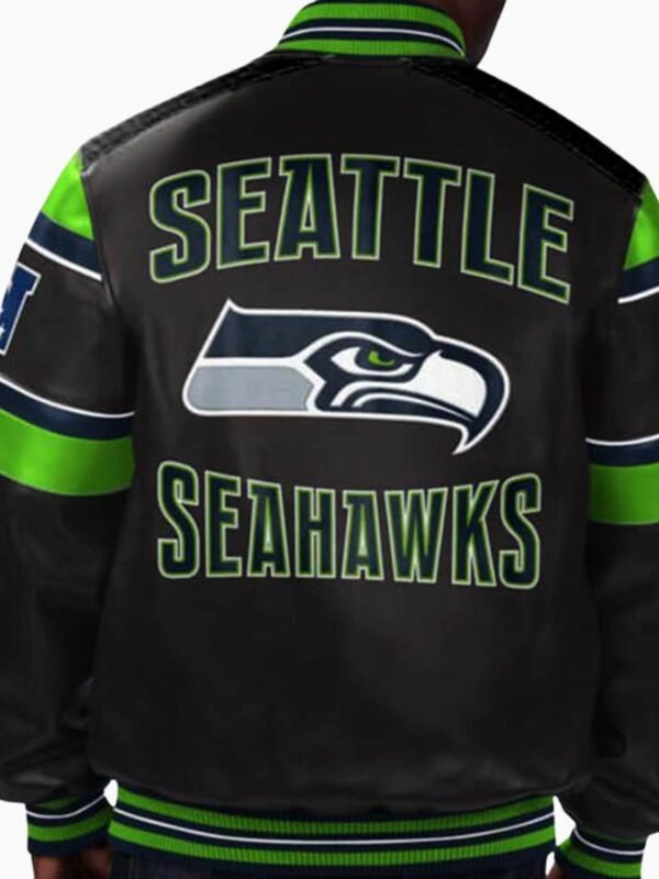 NFL Seattle Seahawks Leather Jacket