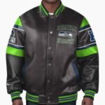 NFL Seattle Seahawks Leather Jacket