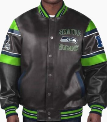 NFL Seattle Seahawks Leather Jacket