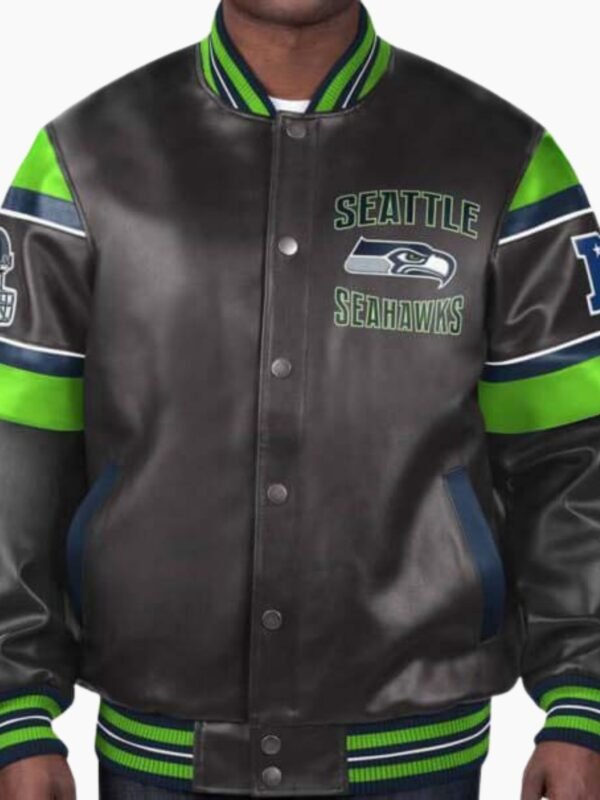 NFL Seattle Seahawks Leather Jacket