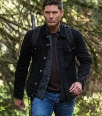 The Winchesters Dean Winchester Black Denim Jacket