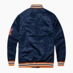 VTG University Of Illinois Script Satin Jacket