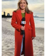 10 News First Liz Cantor Red Coat
