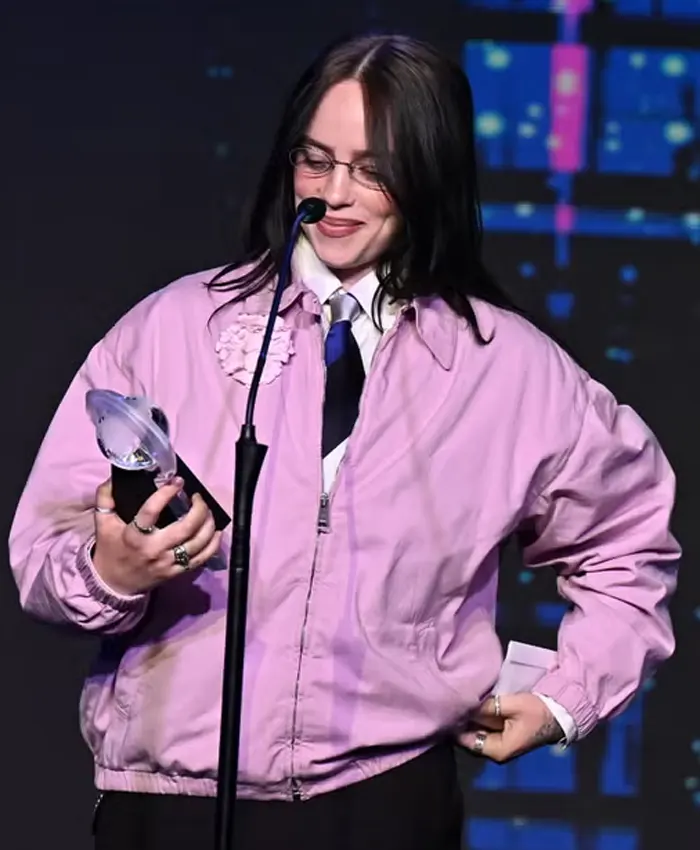 2026 Awards Billie Eilish Pink Jacket 2026 Awards Billie Eilish Pink Jacket
