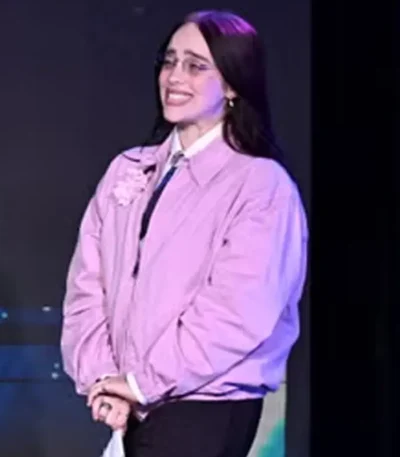 2026 Awards Billie Eilish Pink Jacket