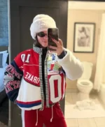 Drake Maye Wife Jacket
