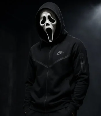 2026 Nike Black Fleece Windrunner Jacket