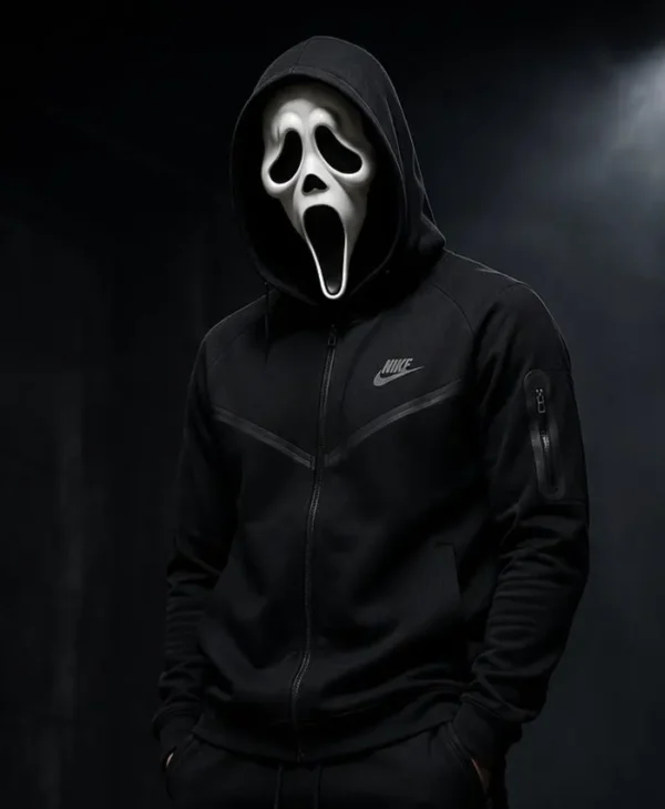 2026 Nike Black Fleece Windrunner Jacket