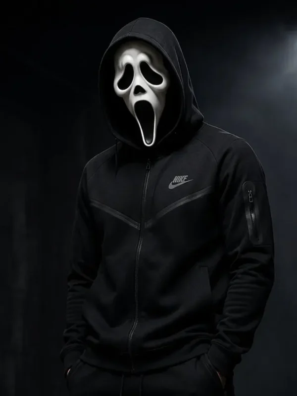 2026 Nike Black Fleece Windrunner Jacket
