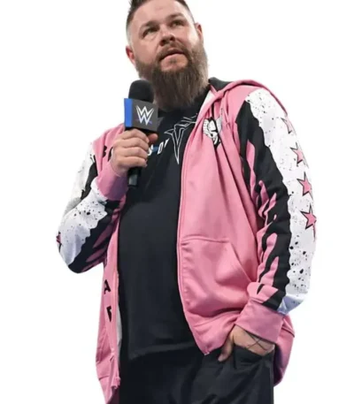 SmackDown Kevin Owens Pink Jacket