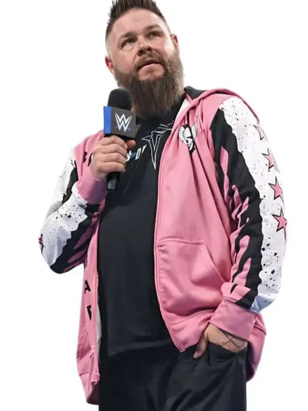SmackDown Kevin Owens Pink Jacket