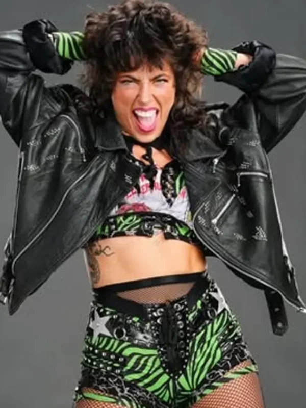 WWE NXT Lizzy Rain Leather Jacket
