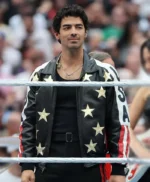 WrestleMania 42 Joe Jonas USA Leather Jacket