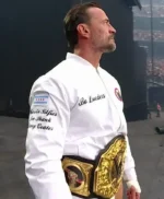 WrestleMania 42 CM Punk White Jacket
