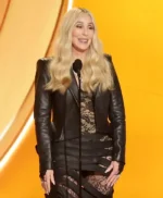 68th GRAMMY Awards 2026 Cher Black Leather Jacket