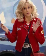 80 For Brady Jane Fonda Red Jacket