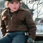 A Christmas Story Grover Dill Brown Jacket