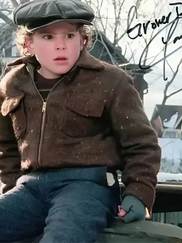 A Christmas Story Grover Dill Brown Jacket