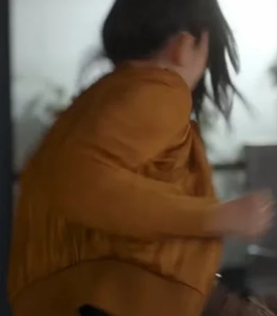 A Hollywood Christmas Jessika Van Brown Bomber Jacket