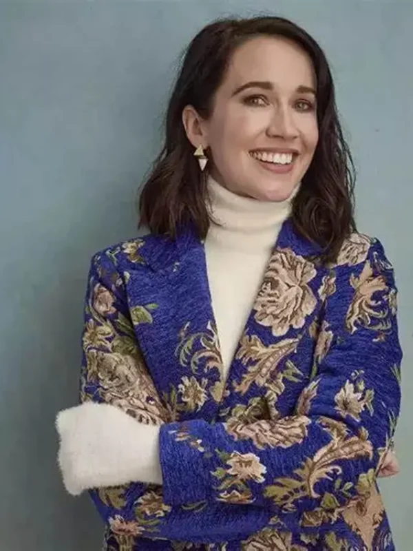 A Little Prayer 2023 Anna Camp Printed Coat