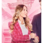 A Paris Proposal 2023 Anna Pink Coat