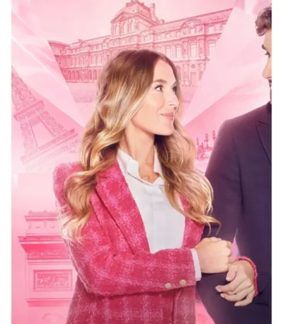 A Paris Proposal 2023 Anna Pink Coat