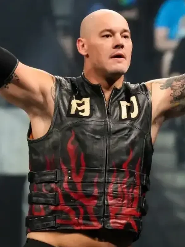 AEW Debut 2026 Bishop Dyer Leather Vest