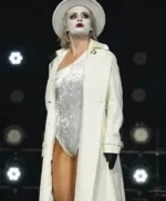 AEW Toni Storm White Trench Coat