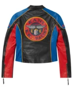 Aaliyah Babygirl Leather Motorcycle Jacket