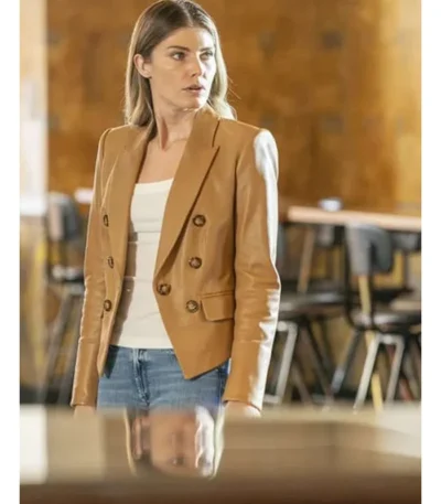 Addison Augustine Quantum Leap Brown Blazer