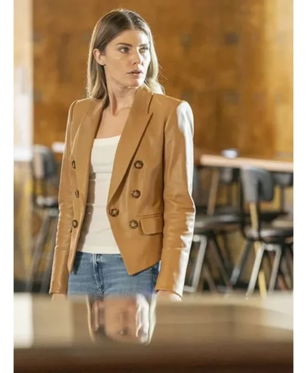 Addison Augustine Quantum Leap Brown Blazer