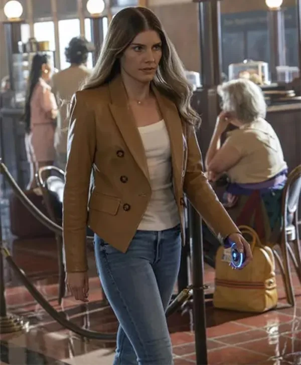Addison Augustine Quantum Leap Brown Blazer