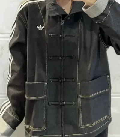 Adidas Chinese New Year Black Denim Jacket