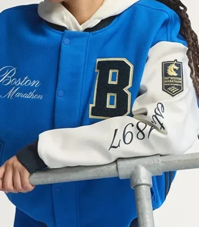 Adidas Boston Marathon Varsity Jacket
