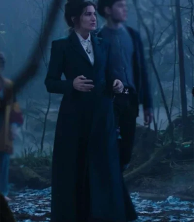 Agatha Harkness Agatha All Along 2024 Black Long Coat