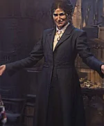 Agatha Harkness Agatha All Along 2024 Black Long Coat