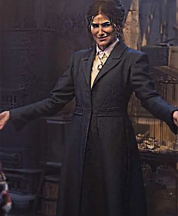 Agatha Harkness Agatha All Along 2024 Black Long Coat