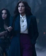 Agatha Harkness Agatha All Along 2024 Black Long Coat