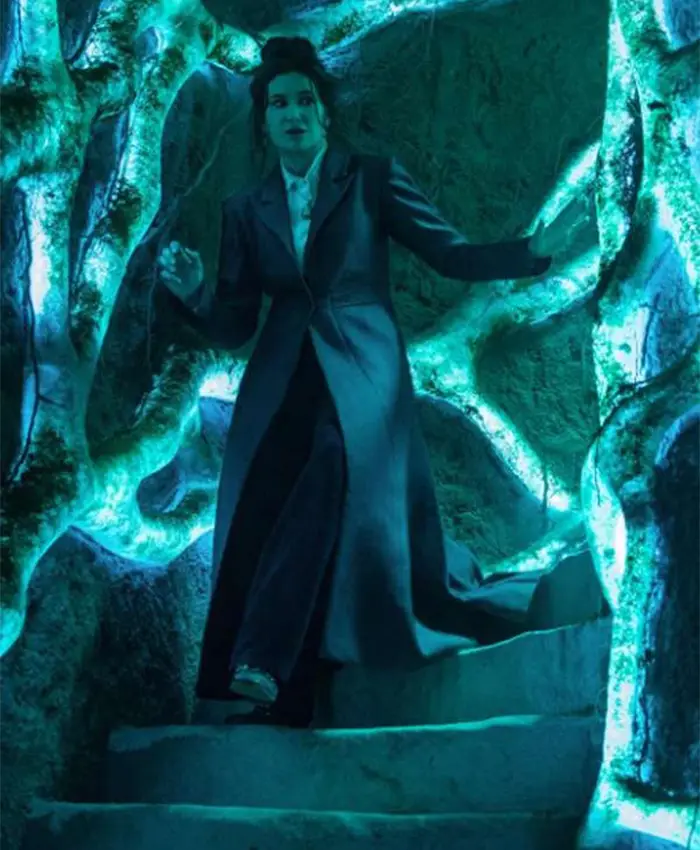 Agatha Harkness Agatha All Along 2024 Black Long Coat