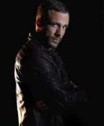 Agents of S.H.I.E.L.D S2 Lance Hunter Brown Leather Jacket