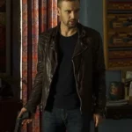 Agents of S.H.I.E.L.D S2 Lance Hunter Brown Leather Jacket