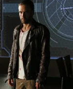Agents of S.H.I.E.L.D S2 Lance Hunter Brown Leather Jacket