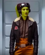 Ahsoka 2023 Hera Syndulla Fur Brown Jacket