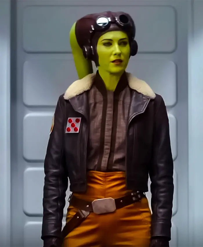 Ahsoka 2023 Hera Syndulla Fur Brown Jacket Ahsoka 2023 Hera Syndulla Fur Brown Jacket
