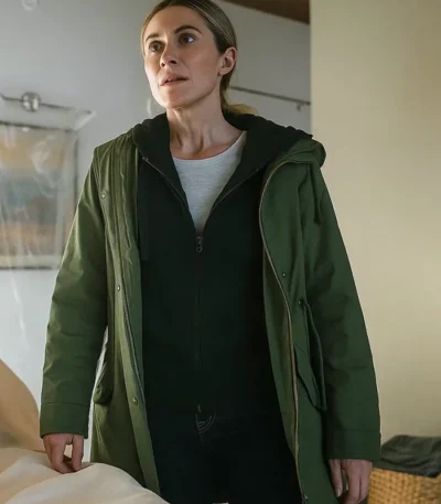Alexa PenaVega Before Your Father Finds Us Green Coat